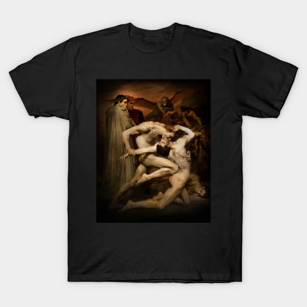 Vivid Retro - Dante and Virgil T-Shirt by Anthraey